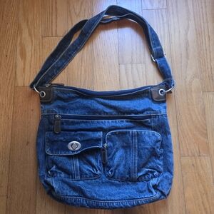 Source Unknown Blue Crossbody Bag